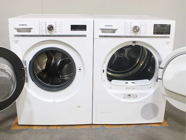 Siemens iq800 isensoric aquastop wasmachines & siemens iq800 isensoric selfcleaning condenser wasdrogers - afbeelding 2 van  8