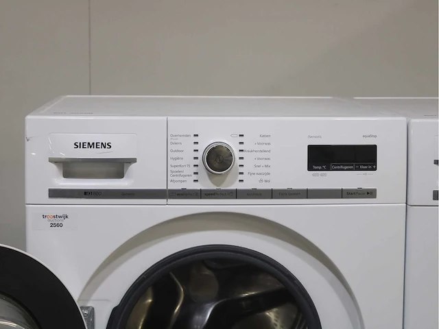 Siemens iq800 isensoric aquastop wasmachines & siemens iq800 isensoric selfcleaning condenser wasdrogers - afbeelding 3 van  8