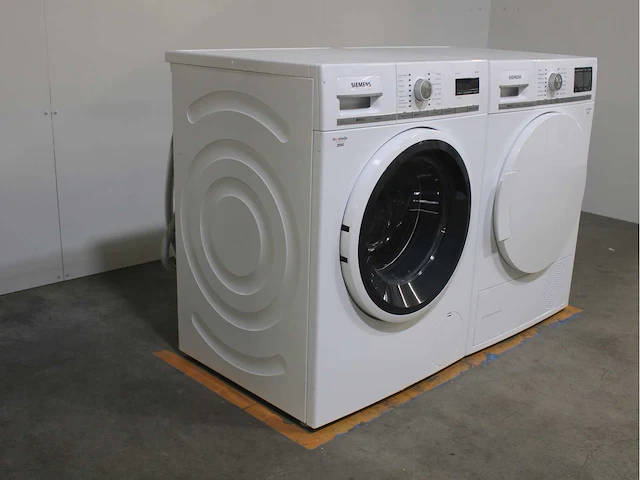Siemens iq800 isensoric aquastop wasmachines & siemens iq800 isensoric selfcleaning condenser wasdrogers - afbeelding 4 van  8
