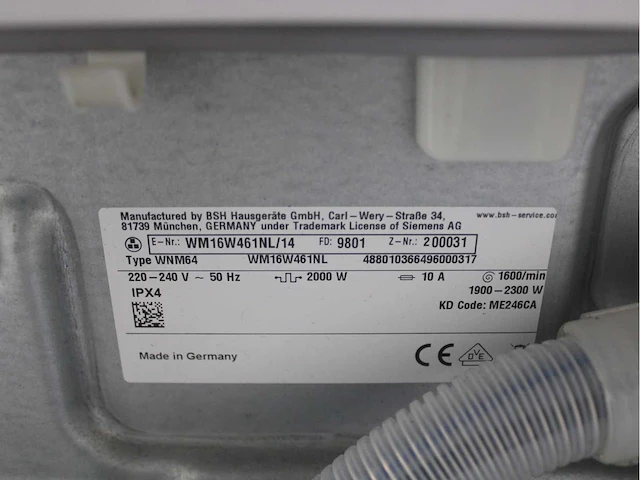 Siemens iq800 isensoric aquastop wasmachines & siemens iq800 isensoric selfcleaning condenser wasdrogers - afbeelding 5 van  8