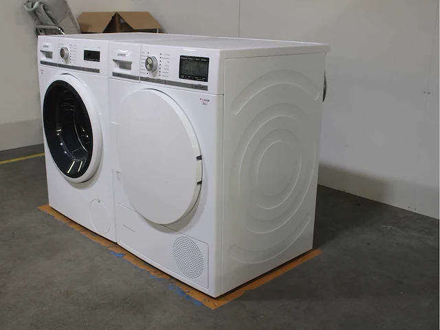Siemens iq800 isensoric aquastop wasmachines & siemens iq800 isensoric selfcleaning condenser wasdrogers - afbeelding 7 van  8