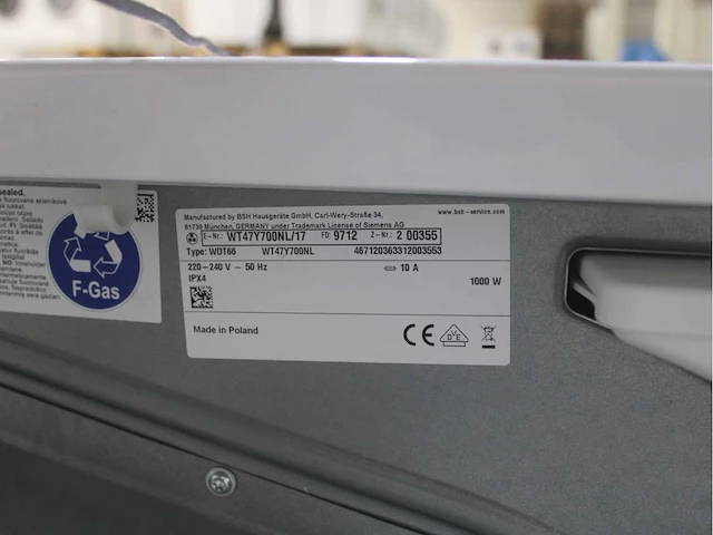 Siemens iq800 isensoric aquastop wasmachines & siemens iq800 isensoric selfcleaning condenser wasdrogers - afbeelding 8 van  8