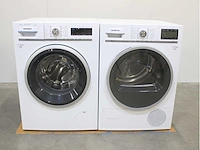 Siemens iq800 isensoric i-dos aquastop wasmachine & siemens iq800 isensoric selfcleaning condenser droger - afbeelding 1 van  8