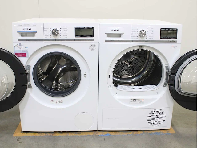 Siemens iq800 isensoric i-dos wasmachines & siemens iq800 isensoric selfcleaning condenser a++ wasdrogers - afbeelding 2 van  8