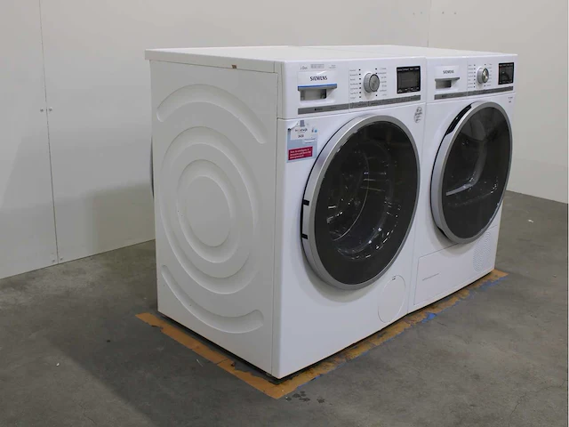 Siemens iq800 isensoric i-dos wasmachines & siemens iq800 isensoric selfcleaning condenser a++ wasdrogers - afbeelding 4 van  8