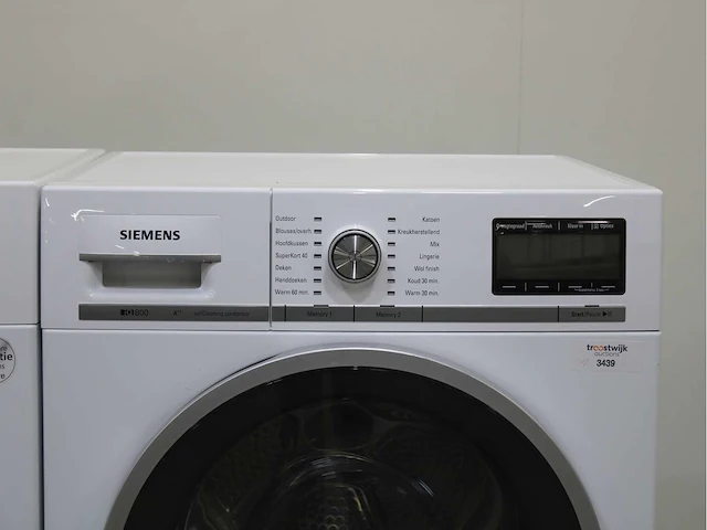 Siemens iq800 isensoric i-dos wasmachines & siemens iq800 isensoric selfcleaning condenser a++ wasdrogers - afbeelding 6 van  8