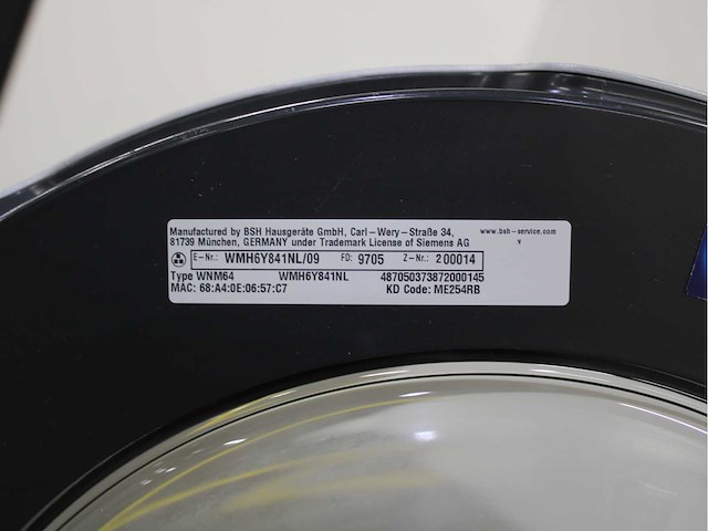 Siemens iq800 isensoric i-dos wifi wasmachine & siemens iq800 isensoric selfcleaning condenser wasdroger - afbeelding 5 van  8