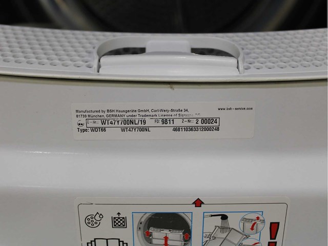 Siemens iq800 isensoric i-dos wifi wasmachine & siemens iq800 isensoric selfcleaning condenser wasdroger - afbeelding 8 van  8