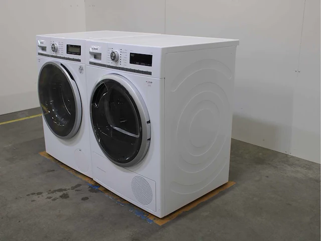 Siemens iq800 isensoric wasmachine & siemens iq700 isensoric selfcleaning condenser wasdroger - afbeelding 7 van  8