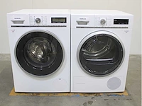 Siemens iq800 isensoric wasmachine & siemens iq700 isensoric selfcleaning condenser wasdroger - afbeelding 1 van  8