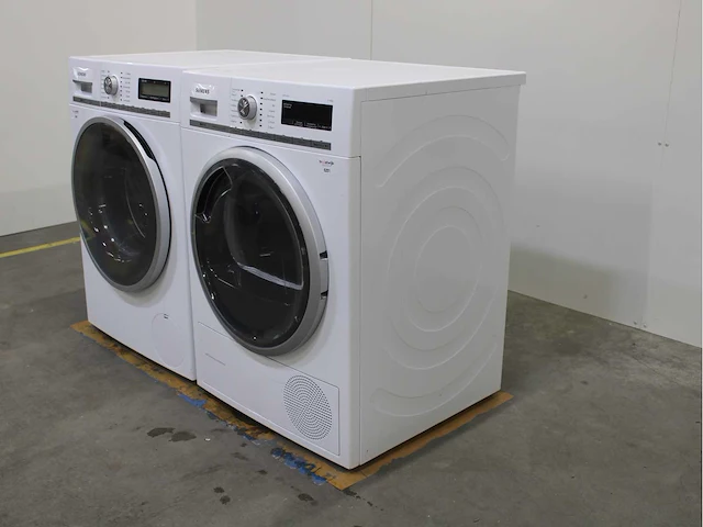 Siemens iq800 isensoric wasmachine & siemens iq700 isensoric selfcleaning condenser wasdroger - afbeelding 7 van  8