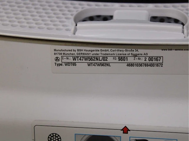 Siemens iq800 isensoric wasmachine & siemens iq700 selfcleaning condenser wasdroger - afbeelding 8 van  8