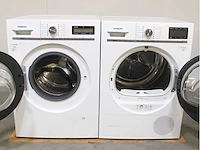 Siemens iq800 isensoric wasmachine & siemens iq800 isensoric selfcleaning condenser droger - afbeelding 2 van  8