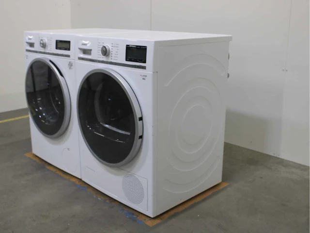 Siemens iq800 isensoric wasmachine & siemens iq800 isensoric selfcleaning condenser wasdroger - afbeelding 7 van  8