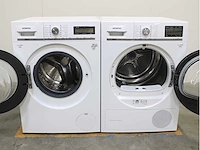Siemens iq800 isensoric wasmachine & siemens iq800 isensoric selfcleaning condenser wasdroger - afbeelding 1 van  8