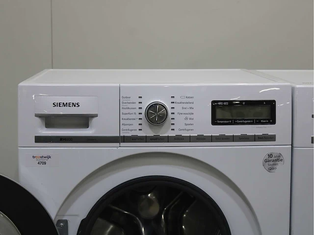 Siemens iq800 isensoric wasmachine & siemens iq800 isensoric selfcleaning condenser wasdroger - afbeelding 3 van  8