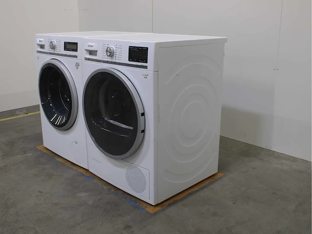 Siemens iq800 isensoric wasmachine & siemens iq800 isensoric selfcleaning condenser wasdroger - afbeelding 7 van  8