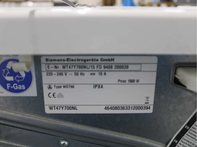 Siemens iq800 isensoric wasmachine & siemens iq800 isensoric selfcleaning condenser wasdroger - afbeelding 8 van  8