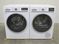 Siemens iq800 isensoric wasmachine & siemens iq800 isensoric selfcleaning condenser wasdroger - afbeelding 1 van  8