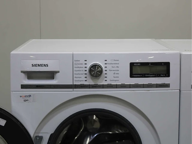 Siemens iq800 isensoric wasmachine & siemens iq800 isensoric selfcleaning condenser wasdroger - afbeelding 3 van  8