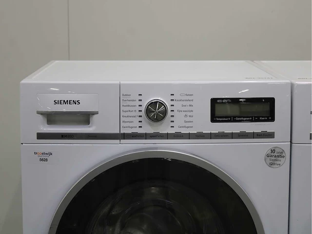 Siemens iq800 isensoric wasmachine & siemens iq800 isensoric selfcleaning condenser wasdroger - afbeelding 3 van  8