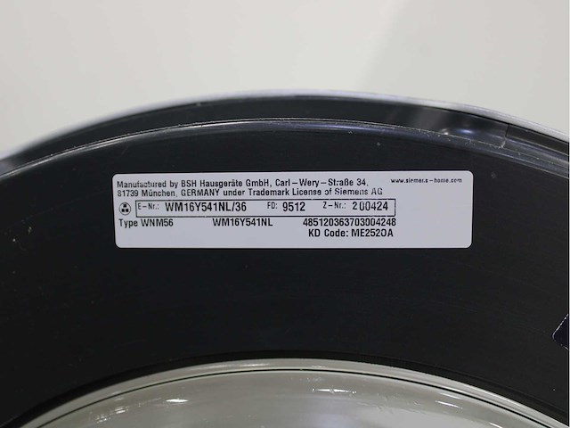 Siemens iq800 isensoric wasmachine & siemens iq800 isensoric selfcleaning condenser wasdroger - afbeelding 5 van  8