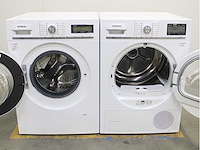 Siemens iq800 isensoric wasmachine & siemens iq800 isensoric selfcleaning condenser wasdroger - afbeelding 2 van  8