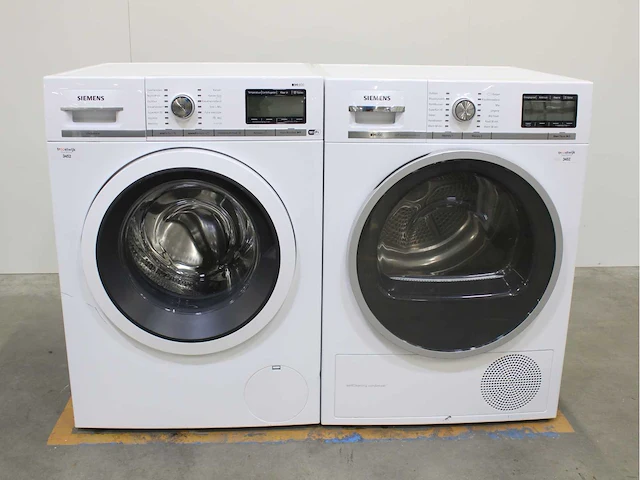 Siemens iq800 isensoric wasmachines & siemens iq700 selfcleaning condenser wasdrogers - afbeelding 1 van  7