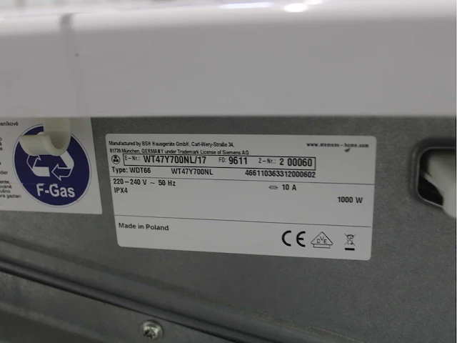 Siemens iq800 isensoric wasmachines & siemens iq800 isensoric selfcleaning condenser wasdrogers - afbeelding 8 van  8
