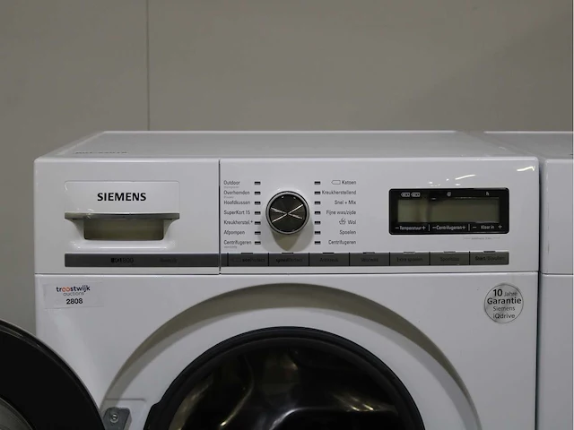 Siemens iq800 isensoric wasmachines & siemens iq800 isensoric selfcleaning condenser wasdrogers - afbeelding 3 van  8