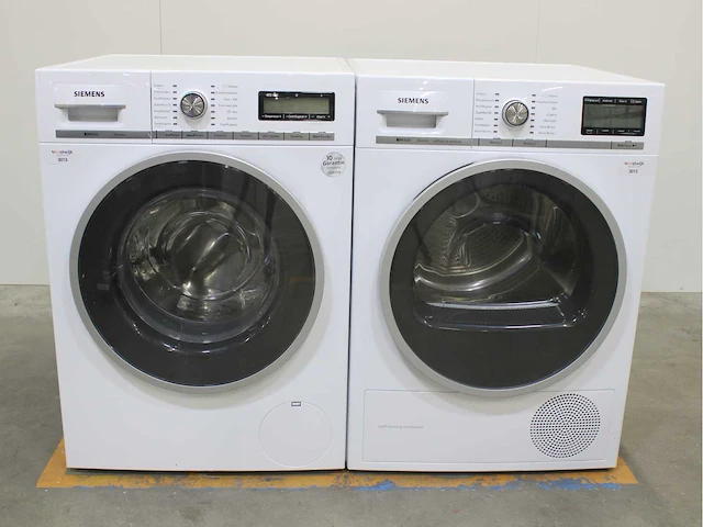Siemens iq800 isensoric wasmachines & siemens iq800 isensoric selfcleaning condenser wasdrogers - afbeelding 1 van  8