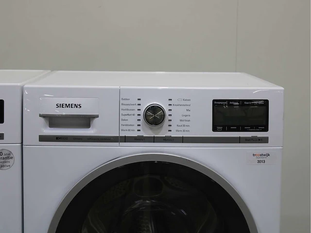 Siemens iq800 isensoric wasmachines & siemens iq800 isensoric selfcleaning condenser wasdrogers - afbeelding 6 van  8