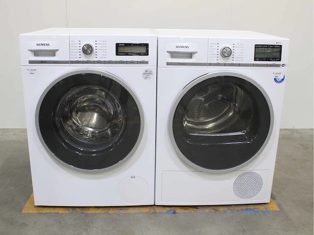 Siemens iq800 isensoric wasmachines & siemens iq800 isensoric selfcleaning condenser wasdrogers - afbeelding 1 van  8