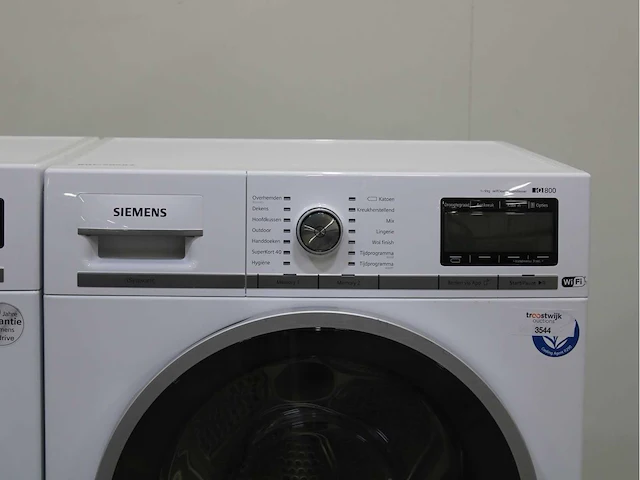 Siemens iq800 isensoric wasmachines & siemens iq800 isensoric selfcleaning condenser wasdrogers - afbeelding 6 van  8