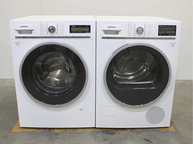 Siemens iq800 isensoric wasmachines & siemens iq800 isensoric selfcleaning condenser wasdrogers - afbeelding 1 van  8