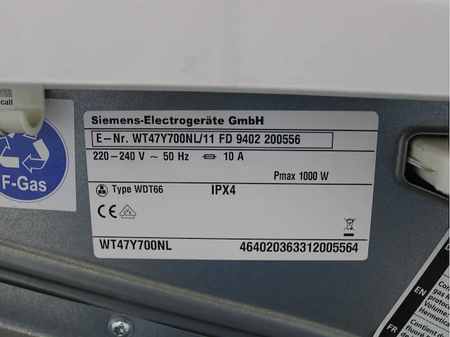 Siemens iq800 isensoric wasmachines & siemens iq800 selfcleaning condenser a++ wasdrogers - afbeelding 8 van  8