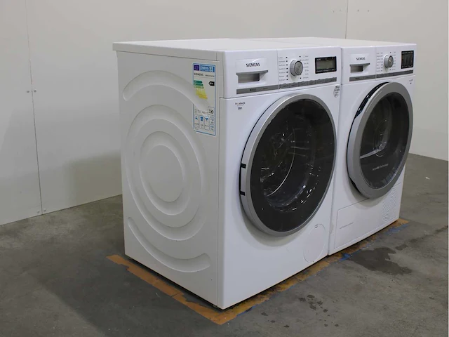 Siemens iq800 isensoric wasmachines & siemens iq800 selfcleaning condenser a++ wasdrogers - afbeelding 4 van  8