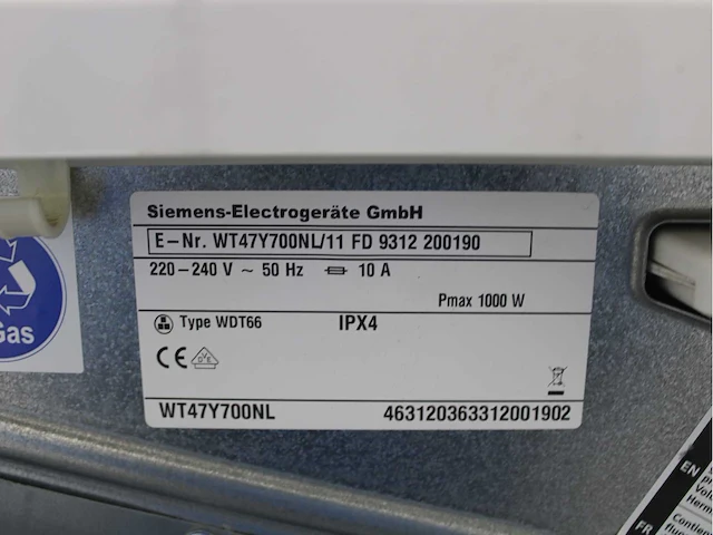 Siemens iq800 isensoric wasmachines & siemens iq800 selfcleaning condenser a++ wasdrogers - afbeelding 8 van  8