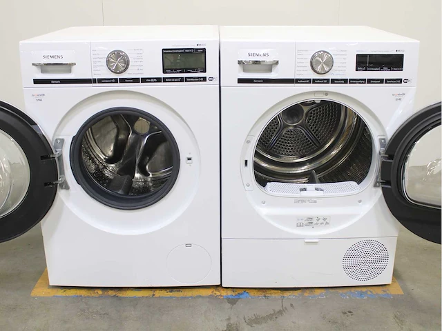 Siemens iq800 isensoric wifi wasmachine & siemens iq700 isensoric bestcollection wifi wasdroger - afbeelding 2 van  8