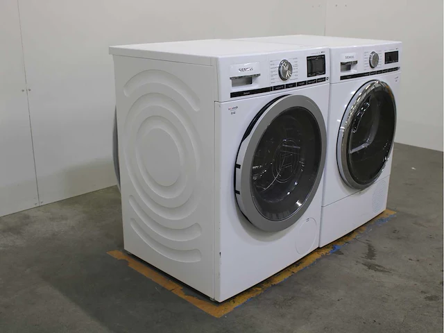 Siemens iq800 isensoric wifi wasmachine & siemens iq700 isensoric bestcollection wifi wasdroger - afbeelding 4 van  8