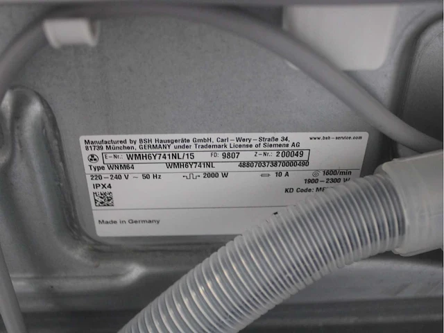 Siemens iq800 isensoric wifi wasmachines & siemens iq800 isensoric selfcleaning condenser wasdrogers - afbeelding 5 van  8