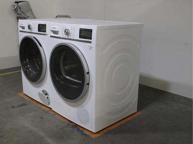 Siemens iq800 isensoric wifi wasmachines & siemens iq800 isensoric selfcleaning condenser wasdrogers - afbeelding 7 van  8
