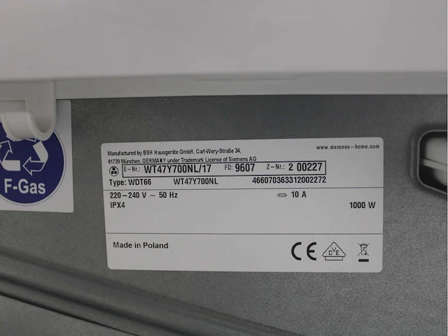 Siemens iq800 isensoric wifi wasmachines & siemens iq800 isensoric selfcleaning condenser wasdrogers - afbeelding 8 van  8