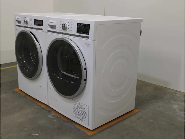 Siemens iq800 wasmachine & siemens iq800 isensoric selfcleaning condenser droger - afbeelding 7 van  8