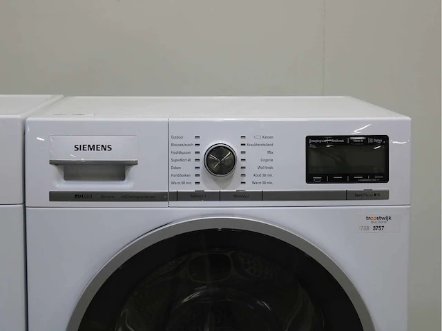 Siemens iq800 wasmachines & siemens iq800 isensoric selfcleaning condenser wasdrogers - afbeelding 6 van  8