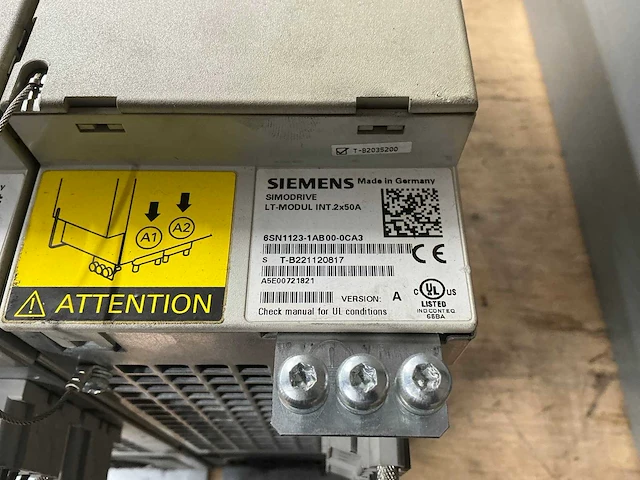 Siemens lt module 6sn1123-1ab00-0ca3 simodrive (3x) - afbeelding 6 van  8