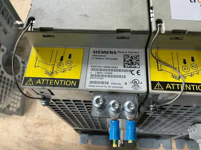 Siemens lt module 6sn1123-1ab00-0ca3 simodrive (3x) - afbeelding 8 van  8