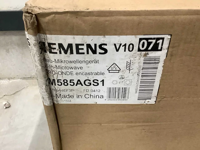 Siemens m585ags1 combimagnetron - afbeelding 3 van  5