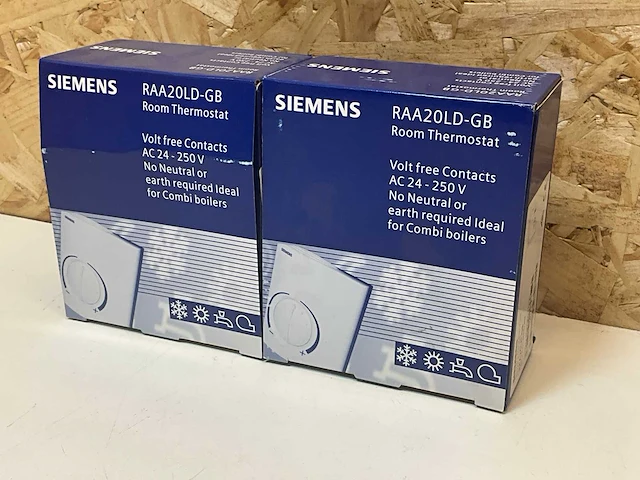 Siemens raa20ld-gb thermostaat (2x) - afbeelding 2 van  4