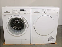 Siemens s 16-44 varioperfect wasmachine & siemens e 44-10 droger - afbeelding 1 van  8